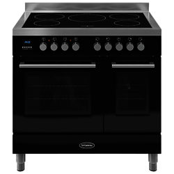 Britannia RC-9TI-QL Q-Line Induction Hob Range Cooker Gloss Black